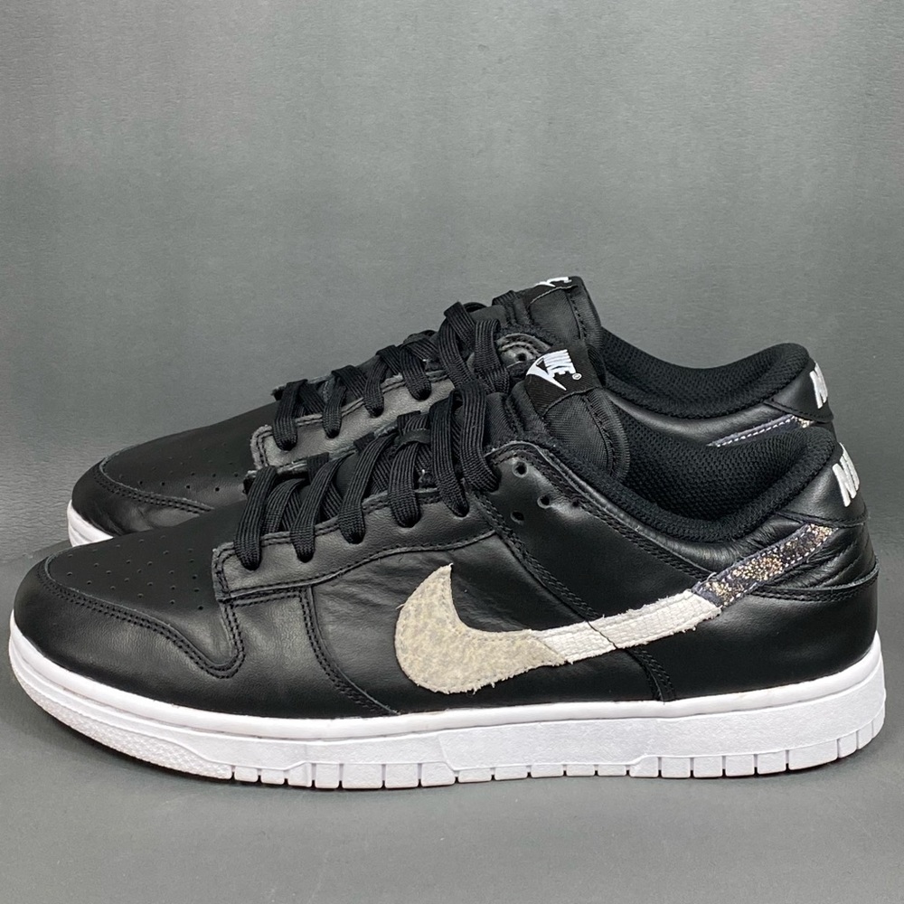 Nike Dunk Low SE Primal Black Animal Print Multi Women no box Shoes  Size 10